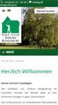 Mobile Screenshot of golf-klingenburg.de